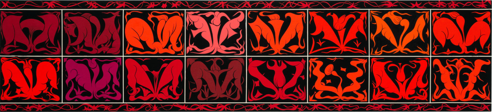 Chris Lux 16 Red Poppies, 2023
