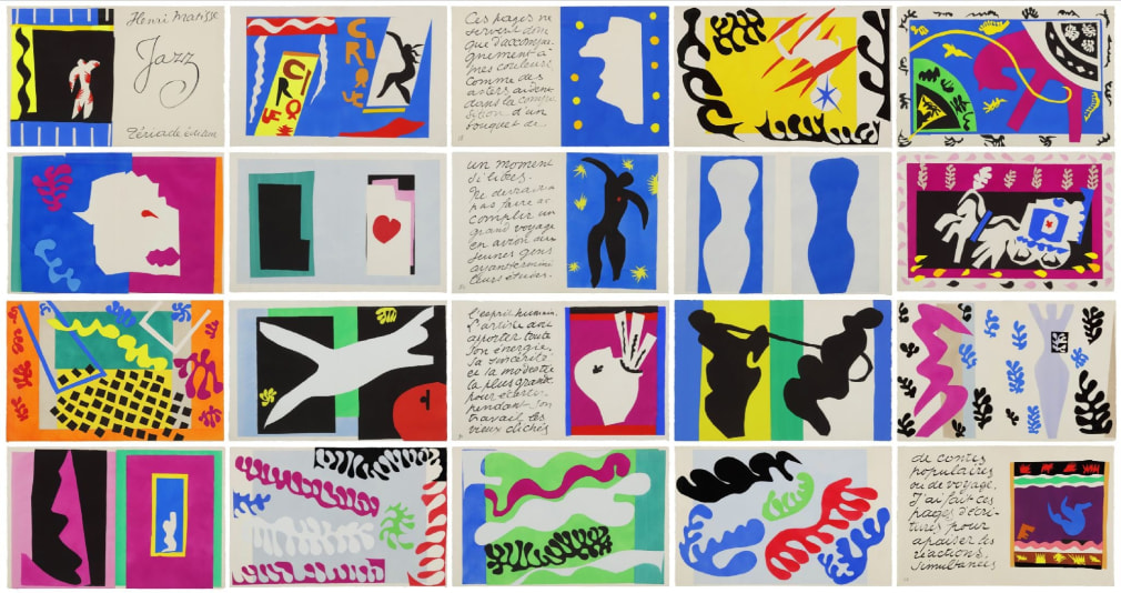 Henri Matisse Jazz, 1947