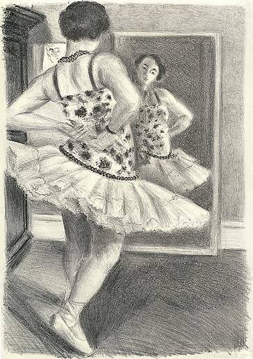 Danseuse reflétée dans la glace, 1927,
