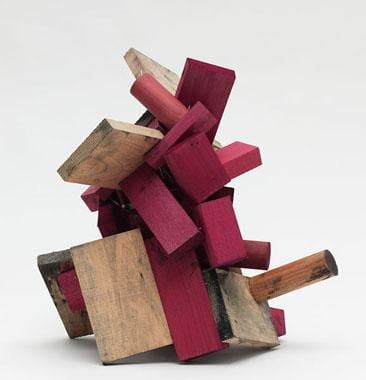 Untitled 2005 wood and casein