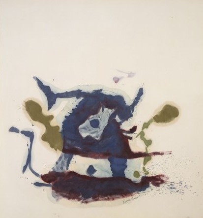 Helen Frankenthaler&nbsp;Vessel&nbsp;1961, oil paint on canvas, 2540 x 2390 mm, Collection Helen Frankenthaler Foundation, New York. &copy; 2019 Helen Frankenthaler Foundation, Inc. / Artists Rights Society (ARS), New York. Photograph by Jordan Tinker, courtesy Helen Frankenthaler Foundation