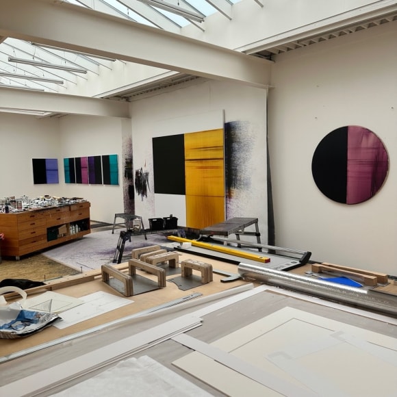 Interview &amp; Studio Visit With Callum Innes