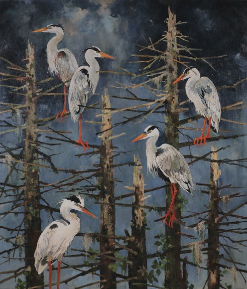 John Alexander Red Cedar Blues, 2023