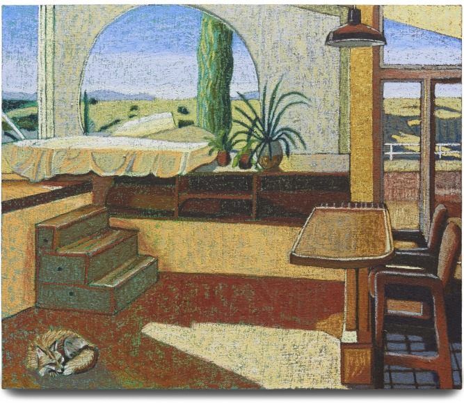 JJ Manford Sleeping Fox at Arcosanti, 2023