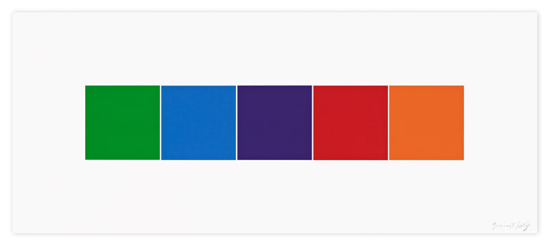 Ellsworth Kelly Color Squares 4, 2012