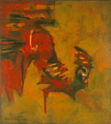 Untitled 1948 oil on canvas