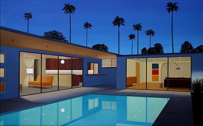 8:30pm 2008 oil on panel