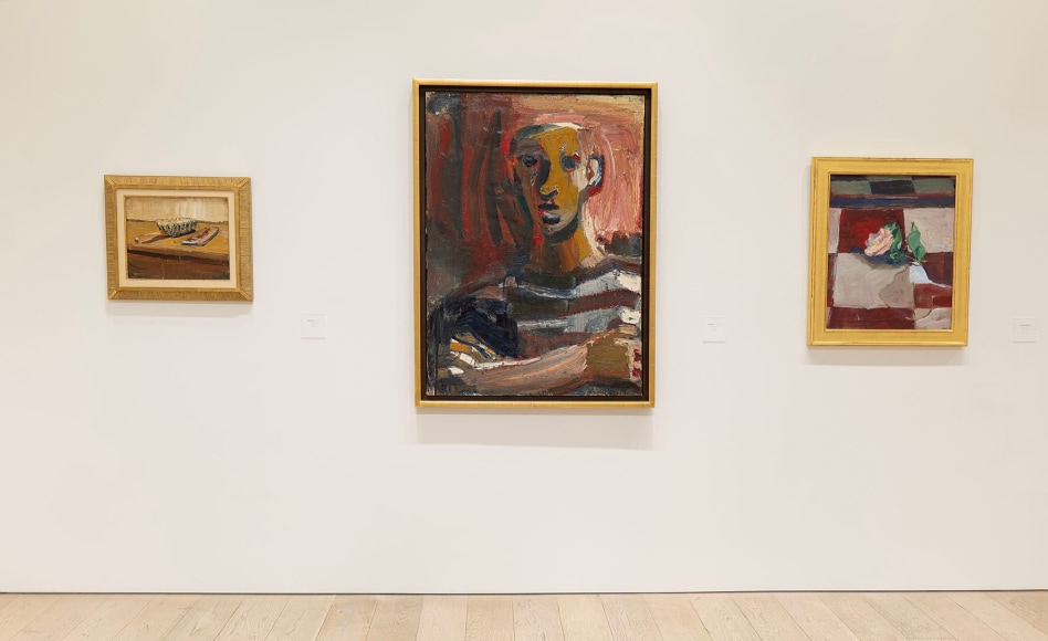 Installation image of Historical Bay Area Painters.&nbsp;