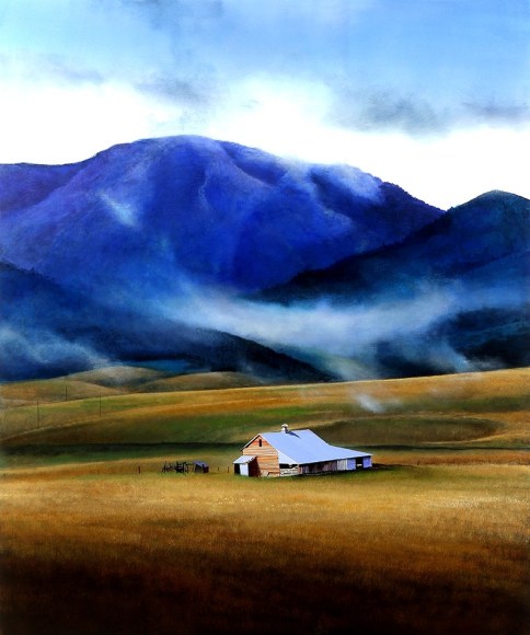 Michael Gregory, Blue Veil, 2017