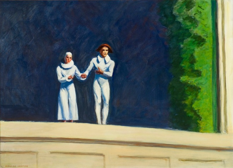 Edward Hopper, Two Comedians, 1966