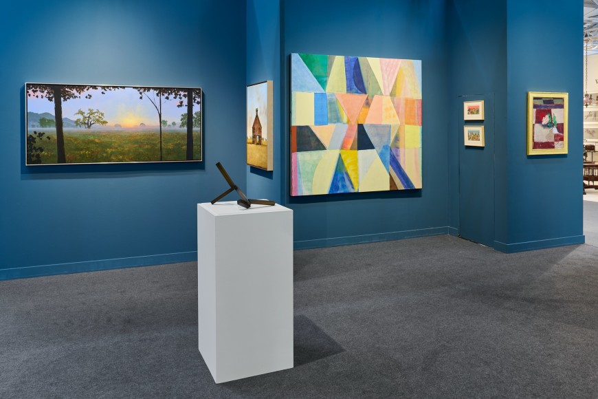 Installation view of Booth B4. Photography by Glen Cheriton. 