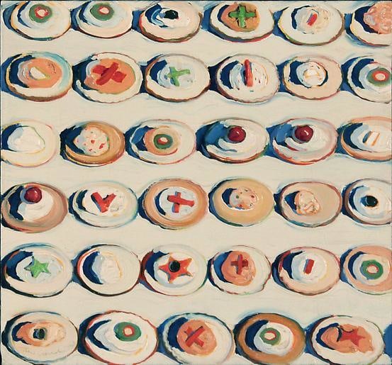 Wayne Thiebaud Cracker Rows, 1963