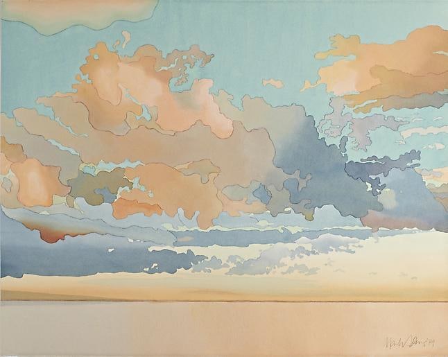 Mark Adams - Watercolors - Exhibitions - Berggruen Gallery