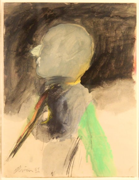 Nathan Oliveira Head, 1959