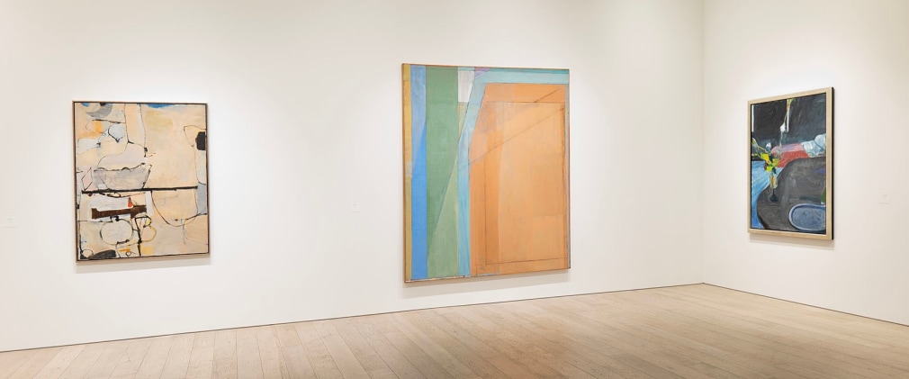 Installation image of Historical Bay Area Painters.&nbsp;