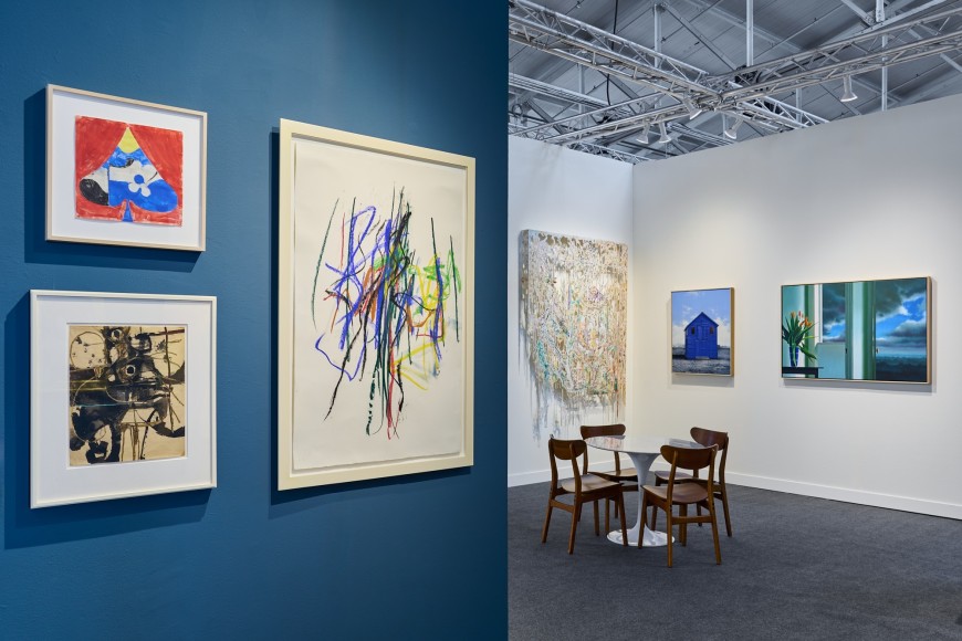 Installation view of Booth B4. Photography by Glen Cheriton. 