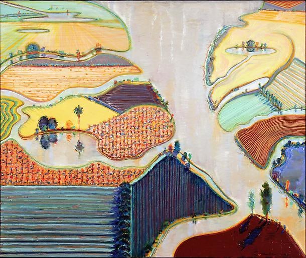 Wayne Thiebaud Delta Farms, 1996