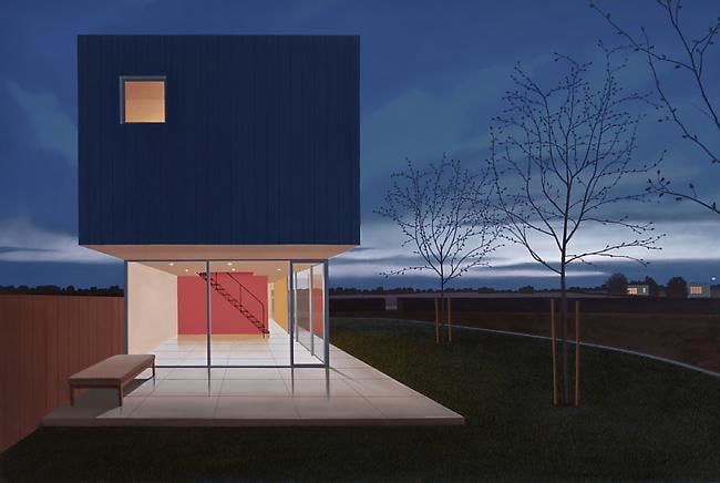 Wink 2007 oil on panel