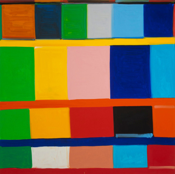 Stanley Whitney, The Music Lesson, 2010