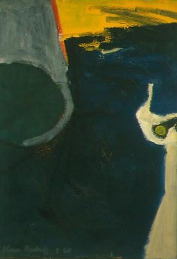 Untitled 1950 oil on canvas