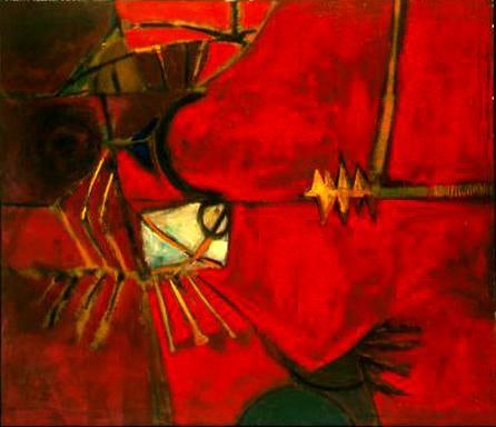 Untitled 1948 oil on canvas