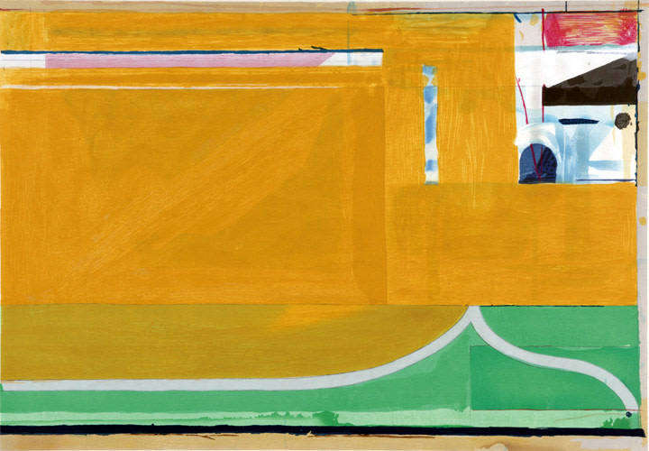 Richard Diebenkorn Ochre, 1983