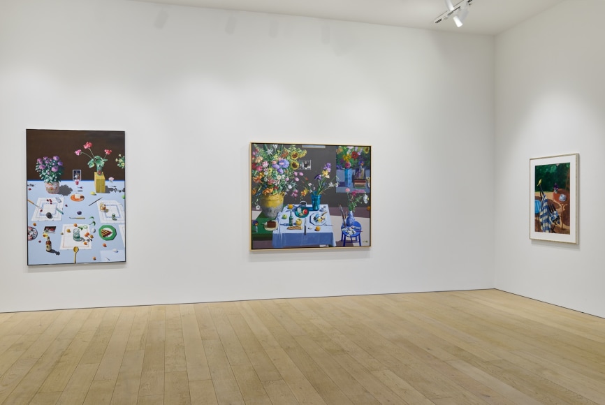 Installation view of Paul Wonner: Landscapes of Objects, 1966-2001. Photograph by Impart Photography / Glen Cheriton.