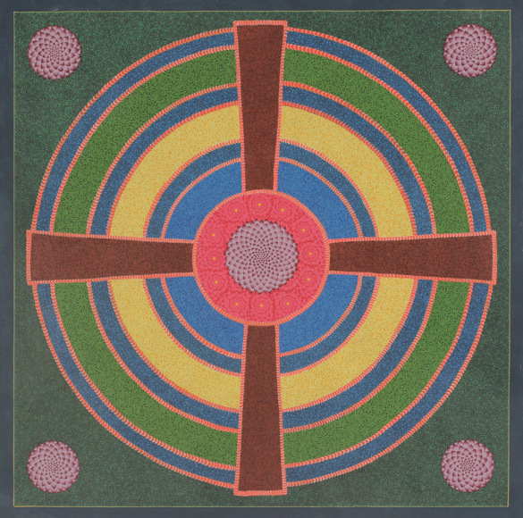 Alexander Gorlizki Lotus Mandala, 2018