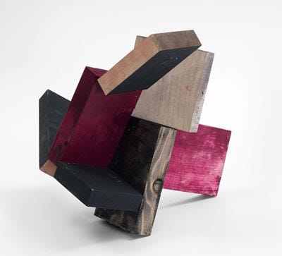 Untitled 2005 wood and casein