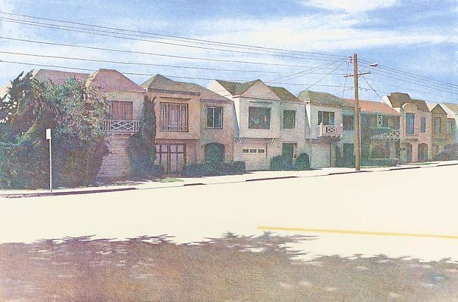 Robert Bechtle Sunset Street, 1982