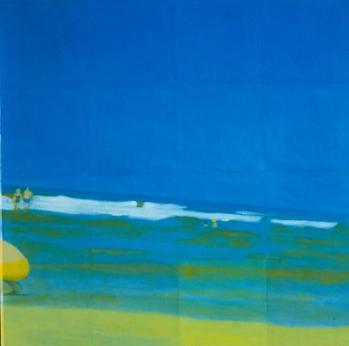 Isca Greenfield-Sanders Yellow Butt Beach (Blue), 2005