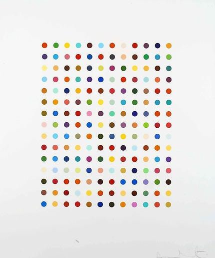 Damien Hirst Ethidium Bromide Aques Solution