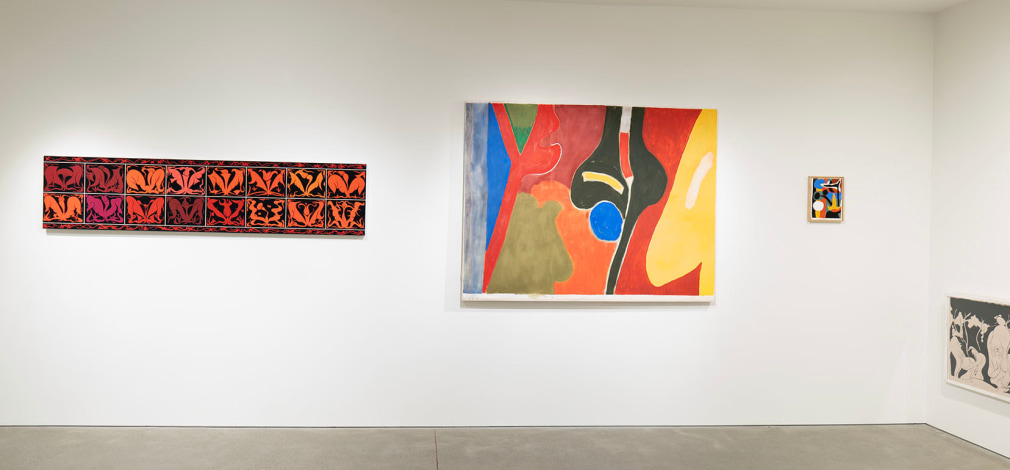 Installation view of Chitty Figures: curated by Barry McGee.