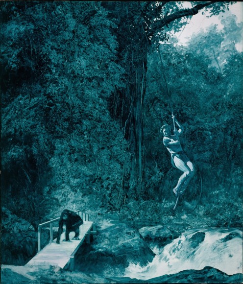 Mark Tansey, Natures Ape, 1984    