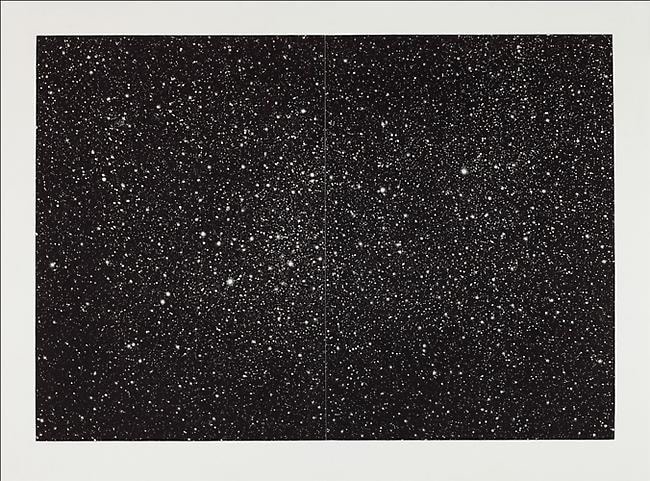 Vija Celmins Starfield, 2010