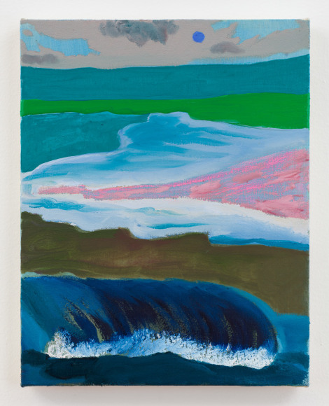 Crash, 2018 Oil and acrylic on canvas