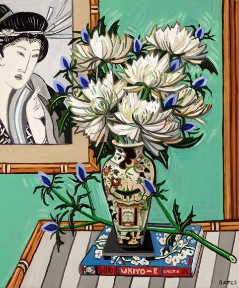 David Bates Mums and Thistles, 2017