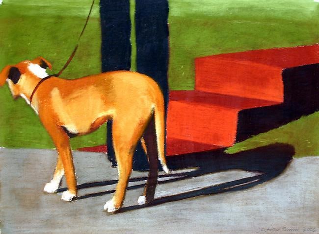 Christopher Brown Red Steps