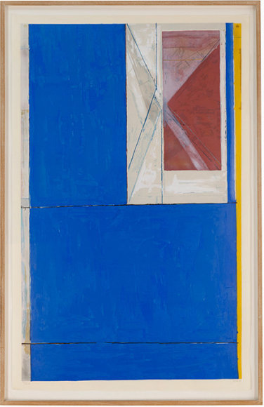 Richard Diebenkorn Blue, 1984