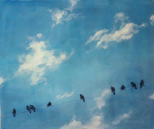 Black Birds, One Line