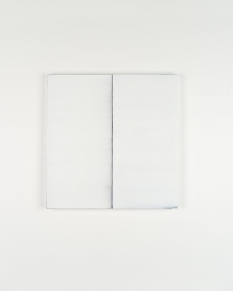 Callum Innes Untitled Lamp Black / Titanium White, 2024