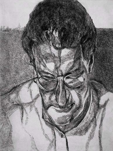 Lucian Freud The Painter's Doctor