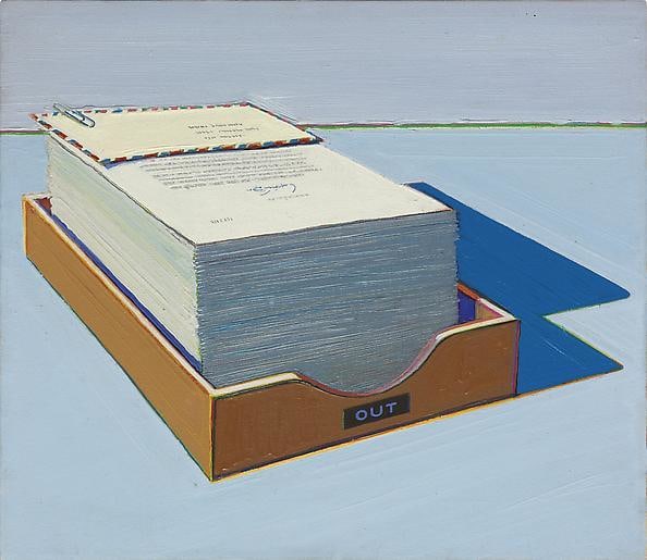 Wayne Thiebaud Out Box #1, 1972