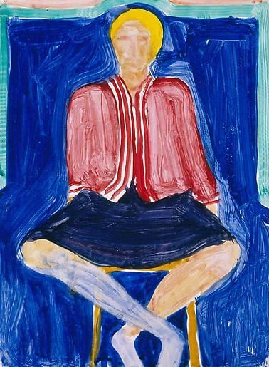 Untitled 1956-1966 gouache on paper