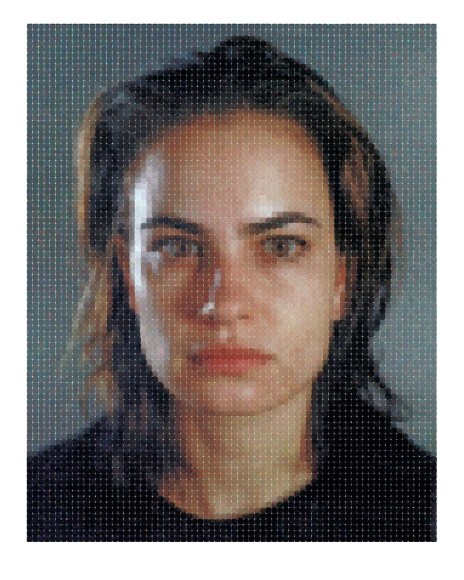 Chuck Close Inka, 2012