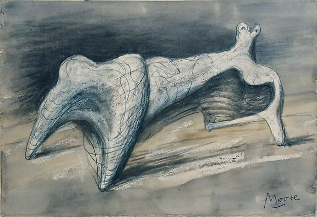 Henry Moore, Idea for Metal Sculpture, 1980