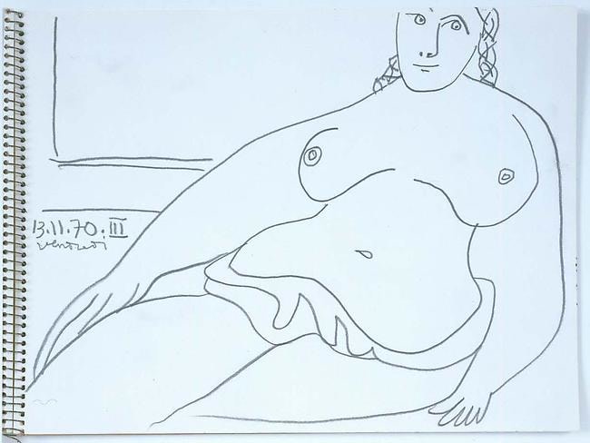 Seated Woman 13.11.70 III