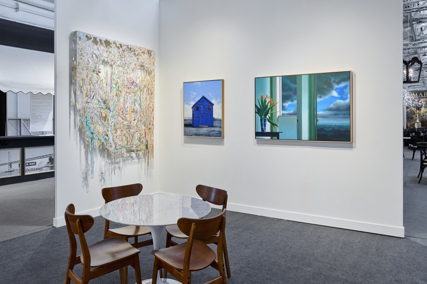 Installation view of Booth B4. Photography by Glen Cheriton. 