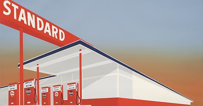 Ed Ruscha Standard Station, 1966