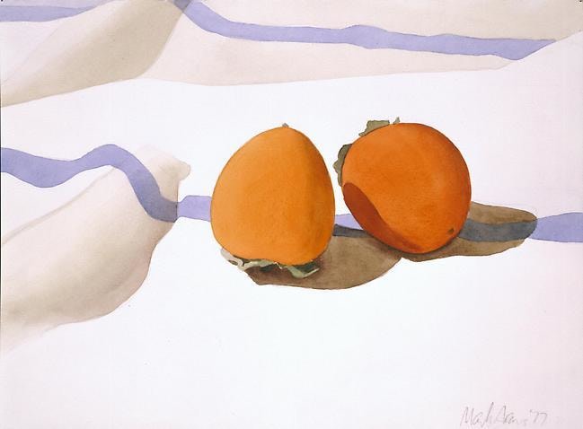 Two Persimmons 1977